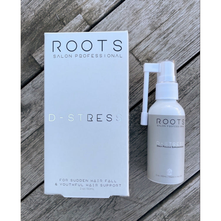 Roots Salon Professional - Topical Therapy D-Stress with Packaging